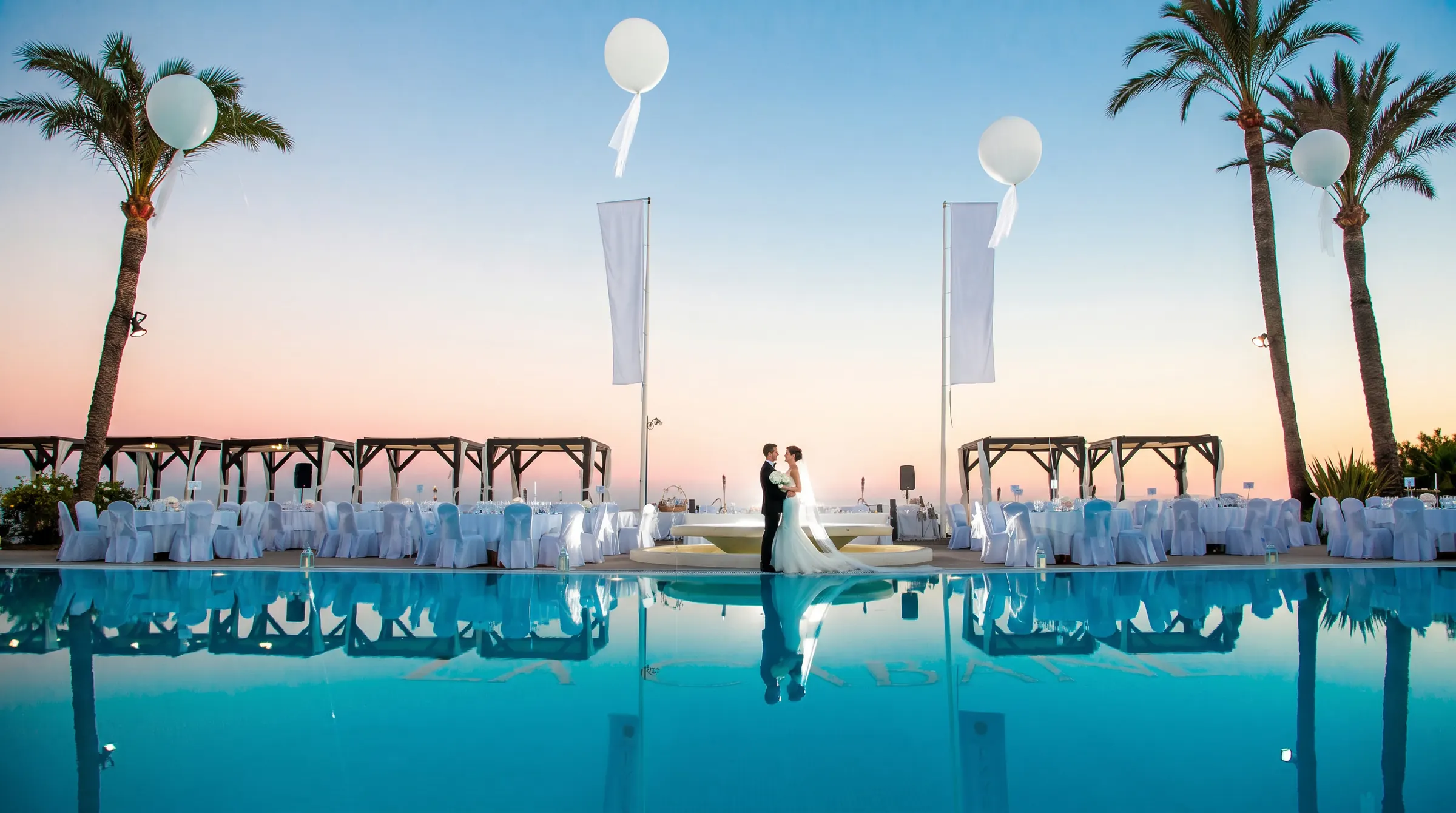 Wedding venue by the Mediterranean sea in Mallorca